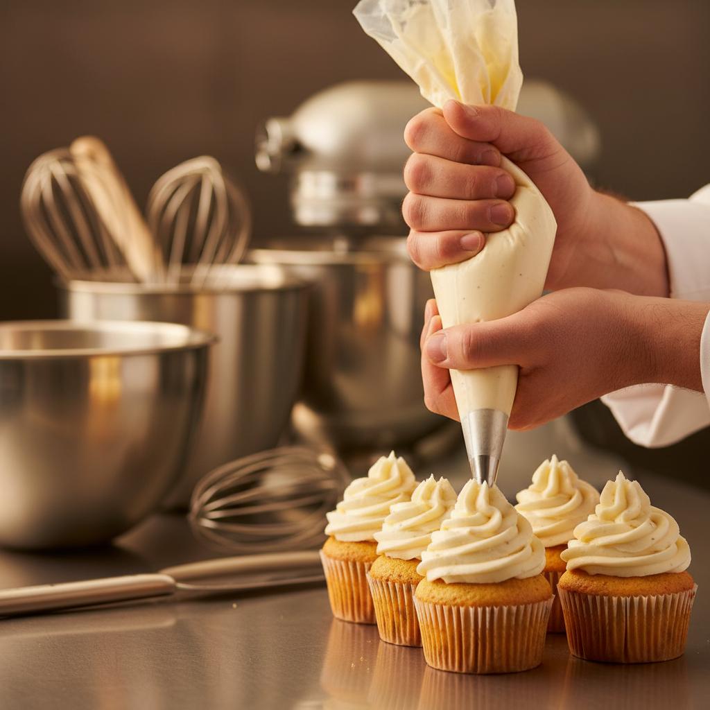 Professional culinary training - Sarah during her studies at Le Cordon Bleu